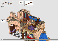 LEGO 43222 instructions page 152 – build guide