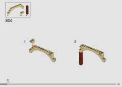 LEGO 43222 instructions page 153 – build guide