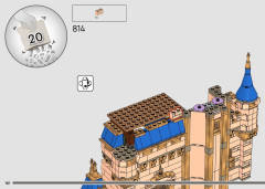 LEGO 43222 instructions page 162 – build guide