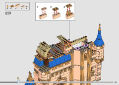 LEGO 43222 instructions page 167 – build guide