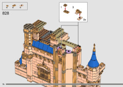 LEGO 43222 instructions page 176 – build guide