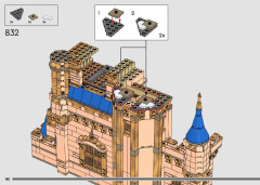 LEGO 43222 instructions page 180 – build guide
