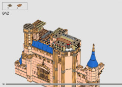 LEGO 43222 instructions page 190 – build guide