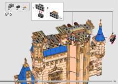 LEGO 43222 instructions page 195 – build guide