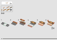 LEGO 43222 instructions page 198 – build guide
