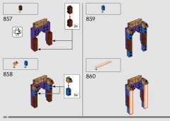 LEGO 43222 instructions page 202 – build guide