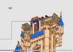 LEGO 43222 instructions page 203 – build guide