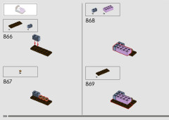 LEGO 43222 instructions page 208 – build guide