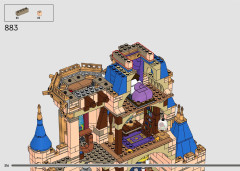 LEGO 43222 instructions page 216 – build guide