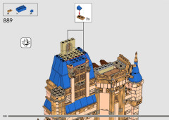 LEGO 43222 instructions page 222 – build guide