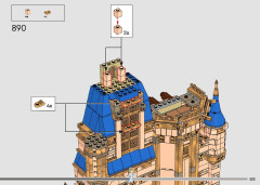 LEGO 43222 instructions page 223 – build guide