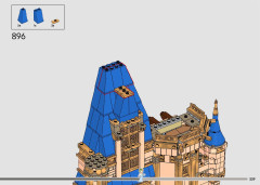 LEGO 43222 instructions page 229 – build guide