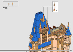 LEGO 43222 instructions page 233 – build guide