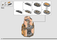 LEGO 43222 instructions page 250 – build guide
