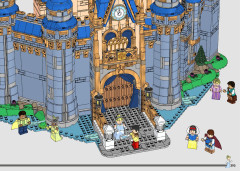 LEGO 43222 instructions page 295 – build guide