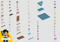 LEGO 43222 instructions page 302 – build guide