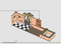 LEGO 43222 instructions page 38 – build guide