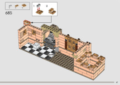 LEGO 43222 instructions page 47 – build guide