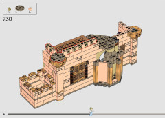 LEGO 43222 instructions page 84 – build guide