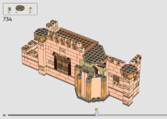 LEGO 43222 instructions page 88 – build guide