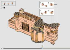 LEGO 43222 instructions page 92 – build guide