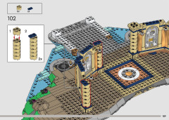 LEGO 43222 instructions page 109 – build guide