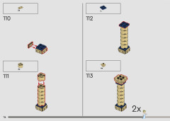 LEGO 43222 instructions page 114 – build guide