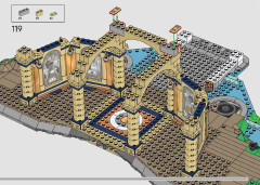 LEGO 43222 instructions page 121 – build guide