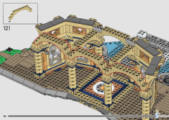 LEGO 43222 instructions page 124 – build guide