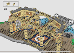 LEGO 43222 instructions page 125 – build guide