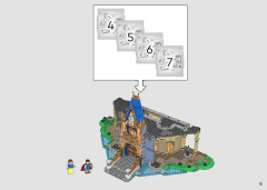 LEGO 43222 instructions page 13 – build guide