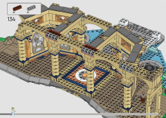 LEGO 43222 instructions page 133 – build guide