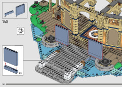LEGO 43222 instructions page 142 – build guide