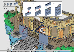 LEGO 43222 instructions page 143 – build guide