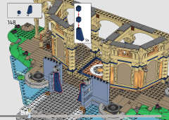 LEGO 43222 instructions page 145 – build guide