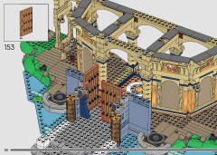 LEGO 43222 instructions page 150 – build guide