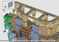 LEGO 43222 instructions page 151 – build guide