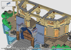 LEGO 43222 instructions page 154 – build guide