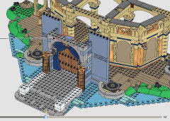 LEGO 43222 instructions page 157 – build guide