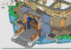 LEGO 43222 instructions page 164 – build guide