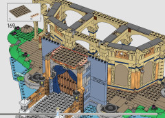 LEGO 43222 instructions page 167 – build guide