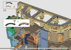 LEGO 43222 instructions page 169 – build guide
