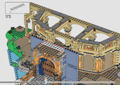 LEGO 43222 instructions page 171 – build guide