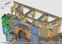 LEGO 43222 instructions page 172 – build guide