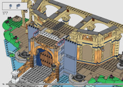 LEGO 43222 instructions page 176 – build guide