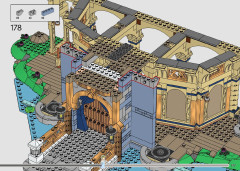 LEGO 43222 instructions page 177 – build guide