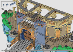 LEGO 43222 instructions page 180 – build guide