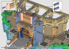 LEGO 43222 instructions page 182 – build guide