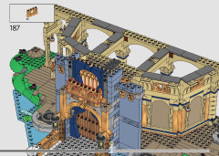 LEGO 43222 instructions page 187 – build guide