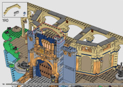 LEGO 43222 instructions page 190 – build guide